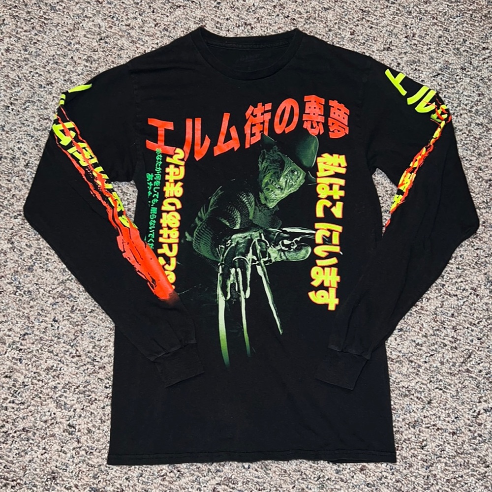 Nightmare on Elm Street Freddy Krueger Anime Long Sleeve